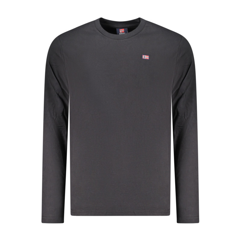 NORWAY 1963 MEN'S BLACK LONG-SLEEVE T-SHIRT