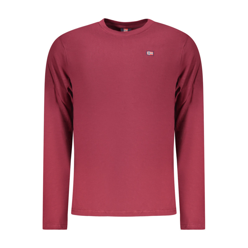 NORWAY 1963 MEN'S LONG-SLEEVED T-SHIRT, RED