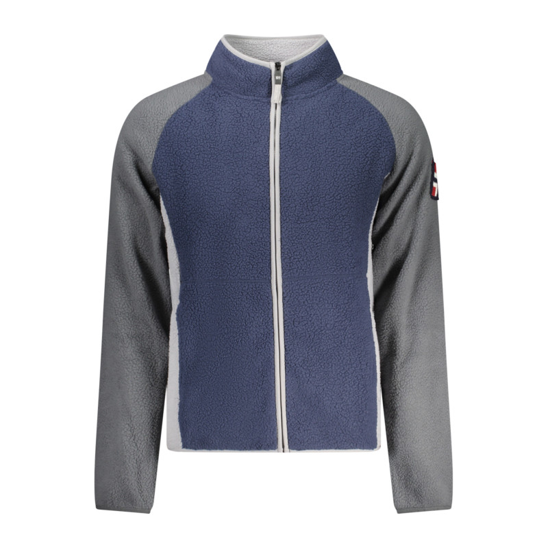 SWEAT-SHIRT ZIPPÉ BLEU POUR HOMME NORVÈGE 1963