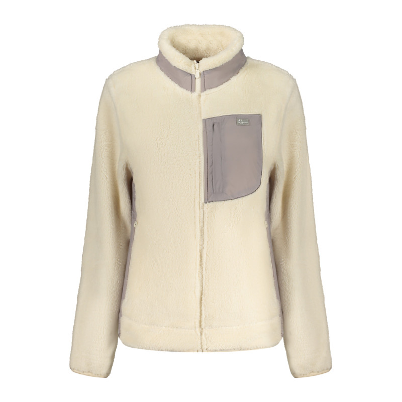 NORWAY 1963 WOMEN'S WHITE ZIP-UP SWEATSHIRT