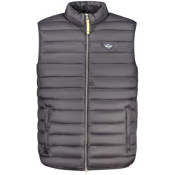 ARMATA DI MARE MEN'S BLACK SLEEVELESS JACKET
