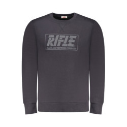 SWEAT-SHIRT ZIPPÉ RIFLE POUR HOMME BLEU