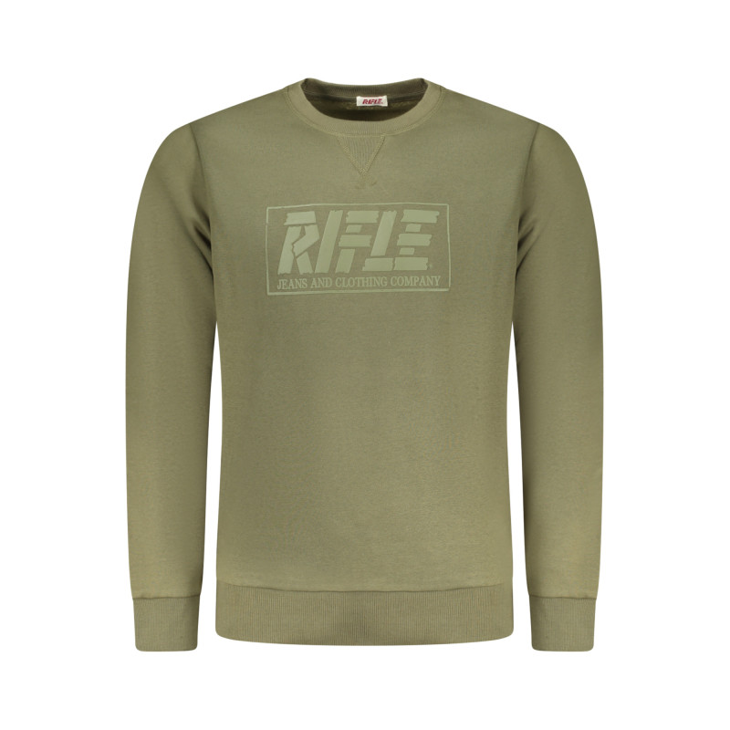 RIFLE MEN'S ZIP-UP SWEATSHIRT GREEN
