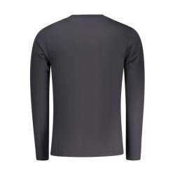 T-SHIRT À MANCHES LONGUES RIFLE POUR HOMME, BLEU