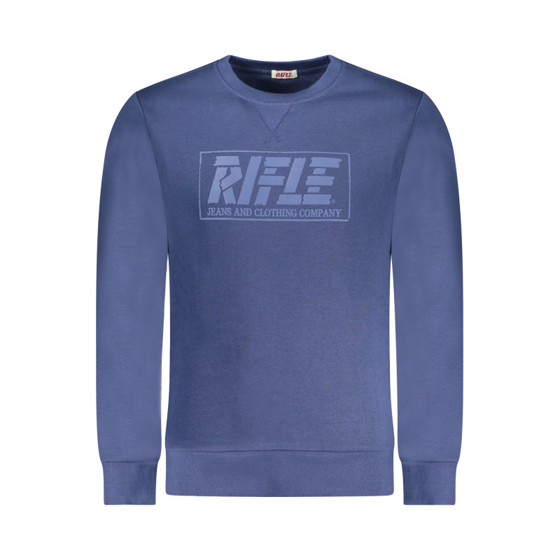 RIFLE MEN'S ZIP-UP SWEATSHIRT BLUE