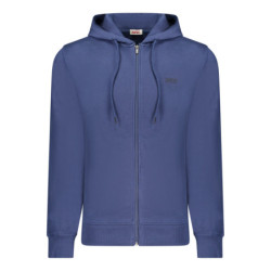 SWEAT-SHIRT ZIPPÉ BLEU POUR HOMME RIFLE