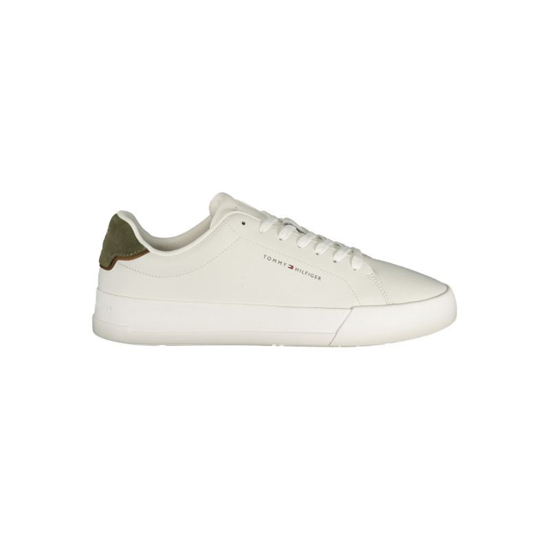 TOMMY HILFIGER MEN'S WHITE SPORTS SHOES
