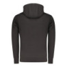 SWEAT-SHIRT NOIR À FERMETURE ÉCLAIR POUR HOMMES RIFLE