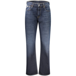 JEAN EN DENIM POUR FEMME CALVIN KLEIN BLEU