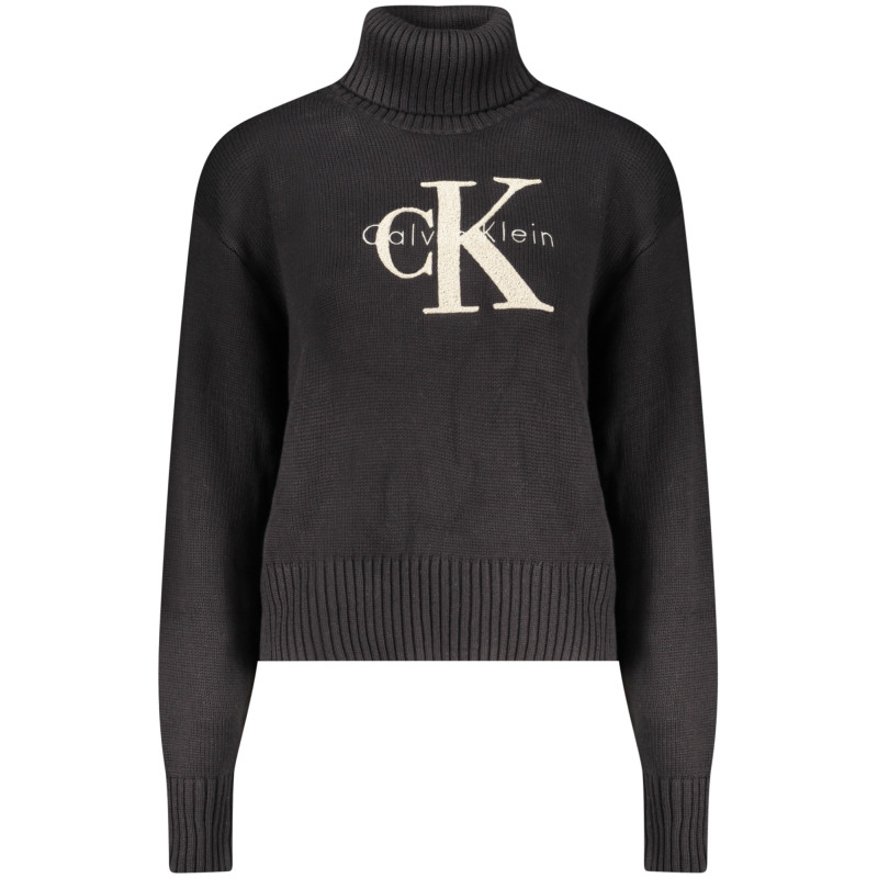 CALVIN KLEIN WOMEN'S BLACK SWEATER