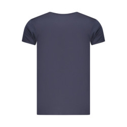 T-SHIRT À MANCHES COURTES POUR HOMMES CAVALLI CLASS BLEU