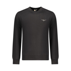 MILITARY ACADEMY MEN'S BLACK ZIP-UP SWEATSHIRT