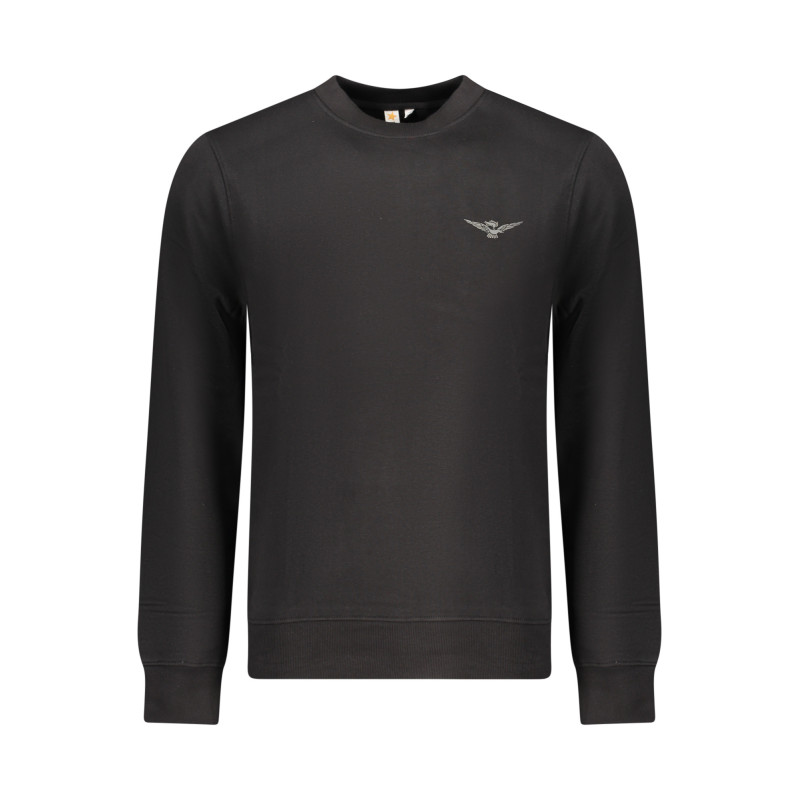 MILITARY ACADEMY MEN'S BLACK ZIP-UP SWEATSHIRT