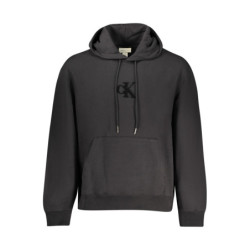 SWEAT-SHIRT NOIR À FERMETURE ÉCLAIR CALVIN KLEIN POUR HOMME
