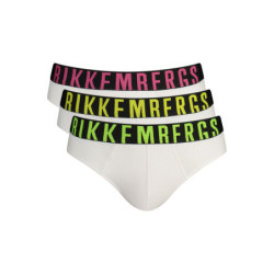 BIKKEMBERGS MEN'S WHITE BRIEFS