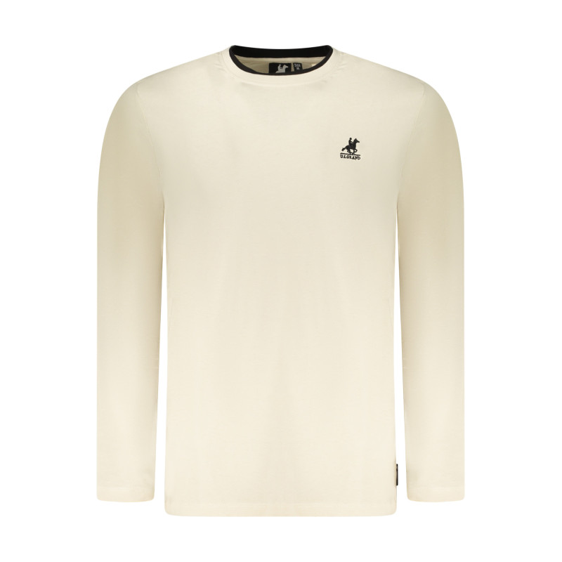 US GRAND MEN'S LONG-SLEEVE T-SHIRT BEIGE