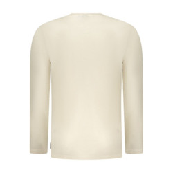 T-shirt beige à manches longues pour homme US GRAND