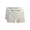 TRUSSARDI MEN'S BOXER SHORTS GREY