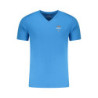 AERONAUTICA MILITARE MEN'S LIGHT BLUE OUTERWEAR T-SHIRT
