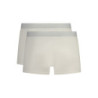 TRUSSARDI MEN'S WHITE BOXER