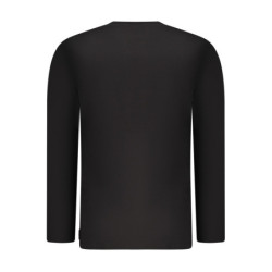 US GRAND MEN'S LONG-SLEEVED BLACK T-SHIRT
