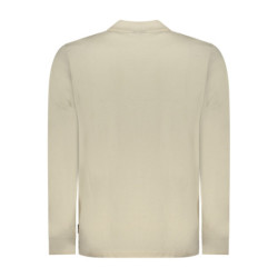T-shirt beige à manches longues pour homme US GRAND