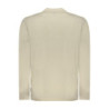 T-shirt beige à manches longues pour homme US GRAND