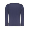 T-shirt à manches longues bleu US GRAND pour homme