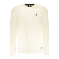 T-shirt beige à manches longues pour homme US GRAND