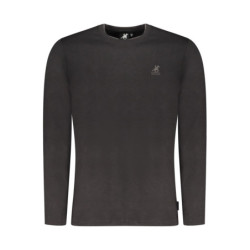 US GRAND MEN'S LONG-SLEEVED BLACK T-SHIRT