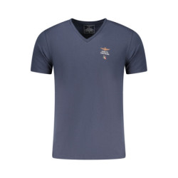 T-shirt bleu pour homme Aeronautica Militare