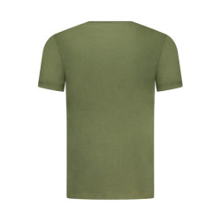 AERONAUTICA MILITARE MEN'S GREEN OUTDOOR T-SHIRT