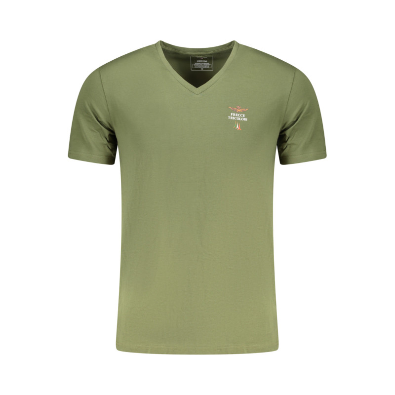 T-shirt vert d'extérieur pour homme AERONAUTICA MILITARE