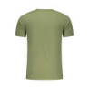 AERONAUTICA MILITARE MEN'S GREEN OUTDOOR T-SHIRT