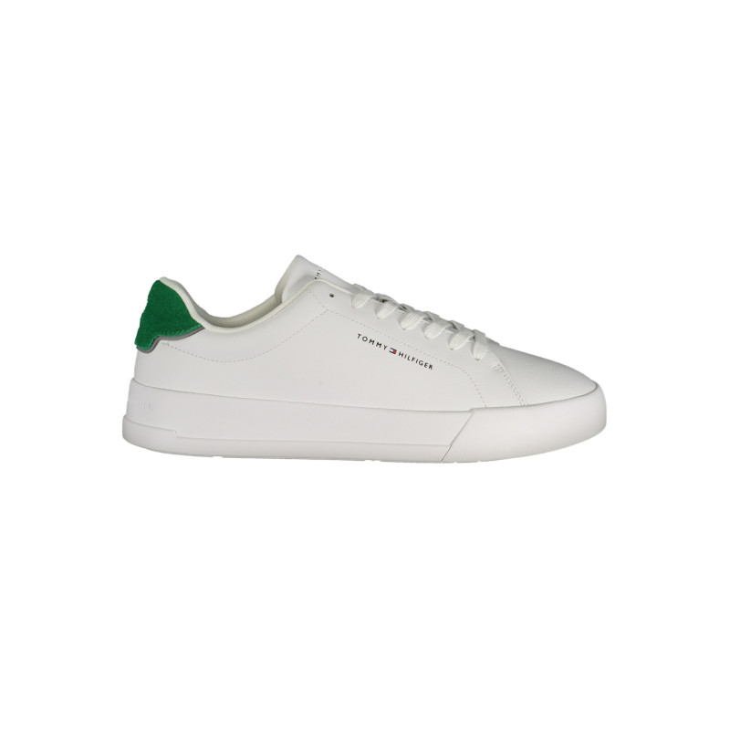 TOMMY HILFIGER MEN'S WHITE SPORTS SHOES