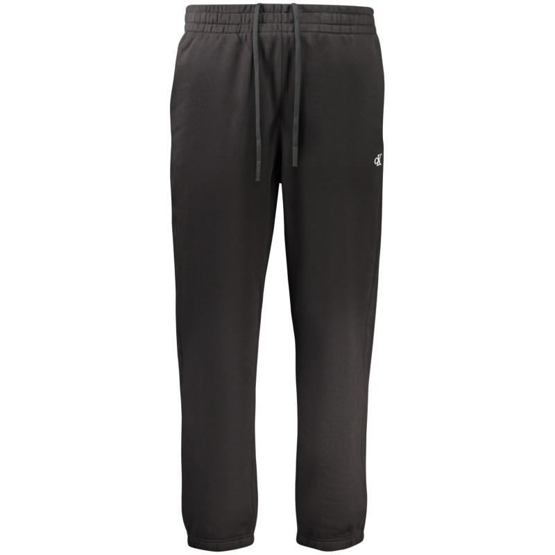 PANTALON DE SURVÊTEMENT LONG NOIR POUR HOMME CALVIN KLEIN