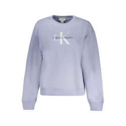 SWEAT-SHIRT FERMETURE ÉCLAIR VIOLET POUR FEMME CALVIN KLEIN