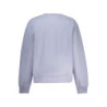 CALVIN KLEIN WOMEN'S PURPLE ZIP-UP SWEATSHIRT