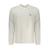 T-shirt blanc à manches longues pour homme Calvin Klein