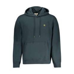 SWEAT-SHIRT BLEU À FERMETURE ÉCLAIR CALVIN KLEIN POUR HOMME
