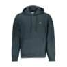 CALVIN KLEIN MEN'S BLUE ZIP-UP SWEATSHIRT
