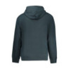 CALVIN KLEIN MEN'S BLUE ZIP-UP SWEATSHIRT