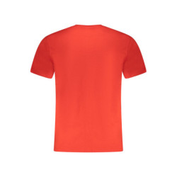 T-shirt à manches courtes pour homme Calvin Klein, rouge