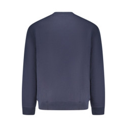 SWEAT-SHIRT BLEU À FERMETURE ÉCLAIR CALVIN KLEIN POUR HOMME