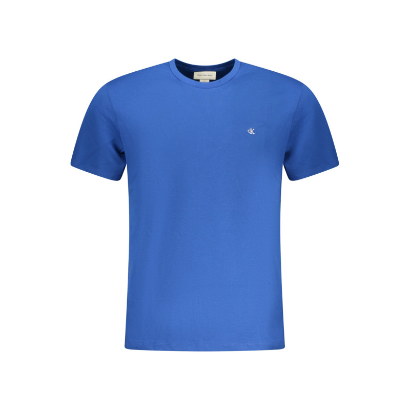 T-shirt à manches courtes pour homme Calvin Klein, bleu