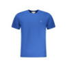 T-shirt à manches courtes pour homme Calvin Klein, bleu