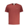 T-shirt à manches courtes pour homme CALVIN KLEIN, marron