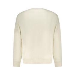 CALVIN KLEIN MEN'S ZIP-UP SWEATSHIRT WHITE