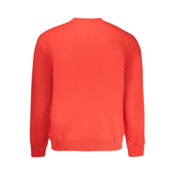 SWEAT-SHIRT ROUGE À FERMETURE ÉCLAIR CALVIN KLEIN POUR HOMME
