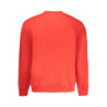 SWEAT-SHIRT ROUGE À FERMETURE ÉCLAIR CALVIN KLEIN POUR HOMME